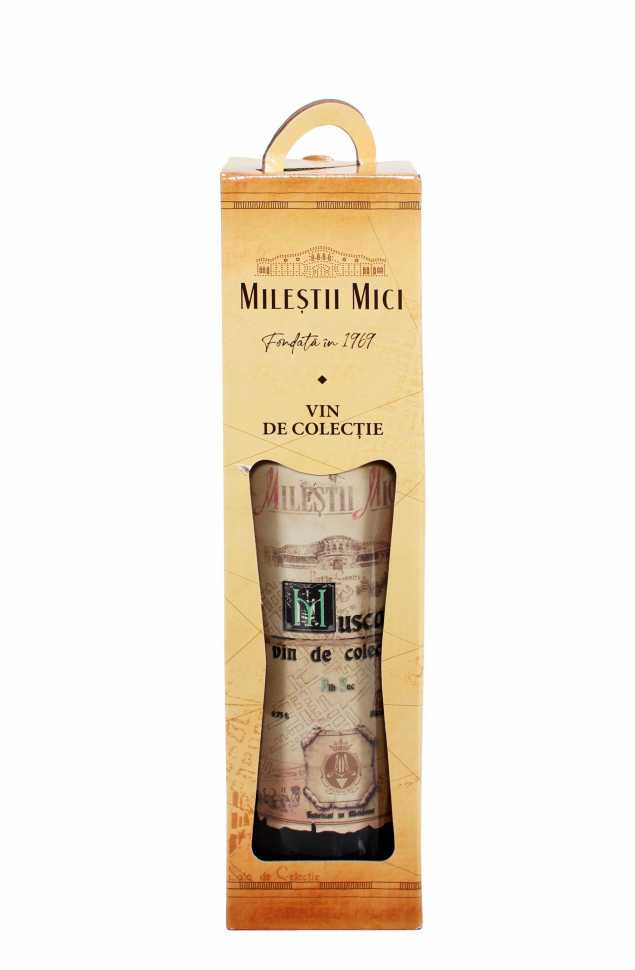Вино «Muscat» 2014 Коллекционное, Milestii Mici. 0,75 Вино «Muscat» 2014 Коллекционное, Milestii Mici. 0,75
