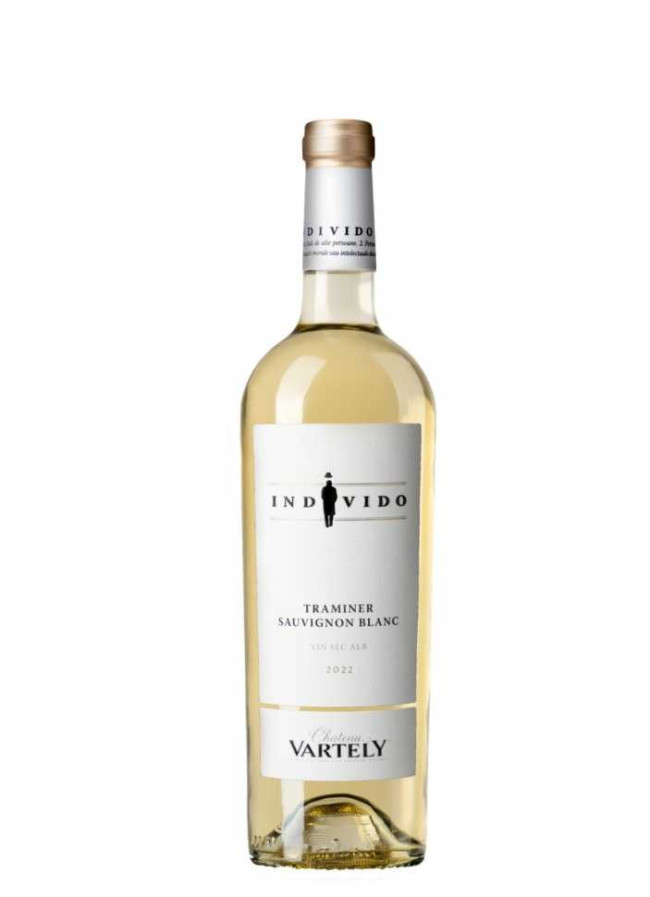 Вино «Individo» 2022 Traminer - Sauvignon Blanc, Chateau Vartely. 0,75 Вино «Individo» 2022 Traminer - Sauvignon Blanc, Chateau Vartely. 0,75