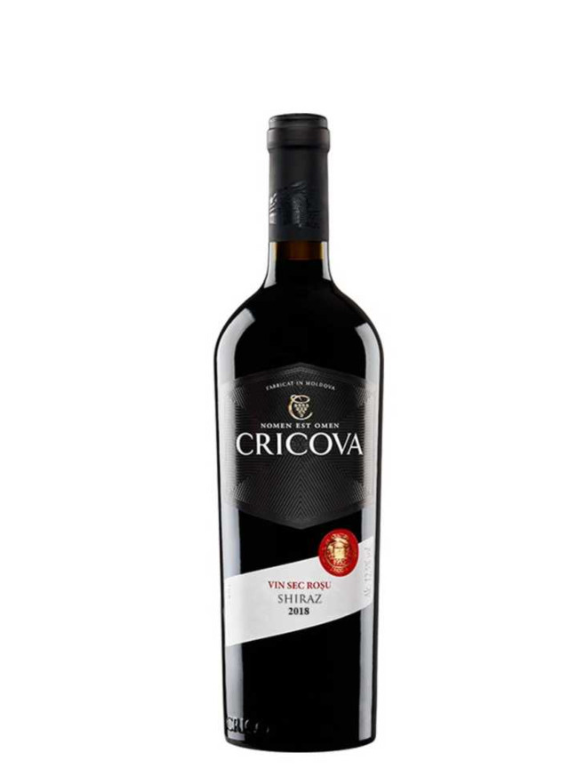 Вино «Shiraz» 2019 Vintage, Cricova. 0,75 Вино «Shiraz» 2019 Vintage, Cricova. 0,75