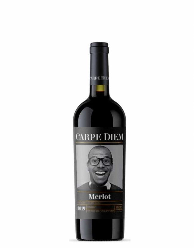Вино «Merlot» 2019 Carpe Diem. 0,75 Вино «Merlot» 2019 Carpe Diem. 0,75