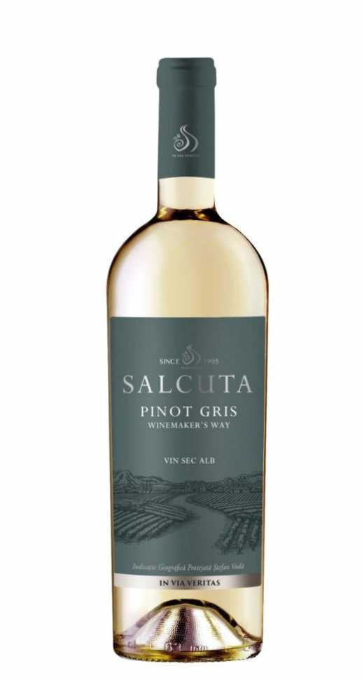 Вино «Pinot Gris» 2023 Salcuta. 0,75 Вино «Pinot Gris» 2023 Salcuta. 0,75