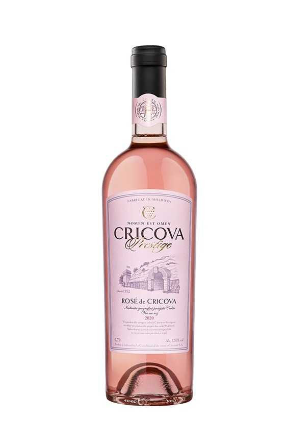 Вино «Rose de Cricova» 2024 Prestige. 0,75
