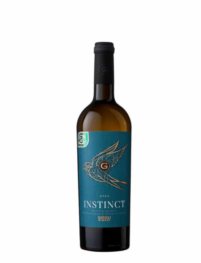 Вино «Instinct» Blanc de Blancs 2025 Feteasca Alba & Feteasca Regala, Gogu. 0,75 Вино «Instinct» Blanc de Blancs 2025 Feteasca Alba & Feteasca Regala, Gogu. 0,75