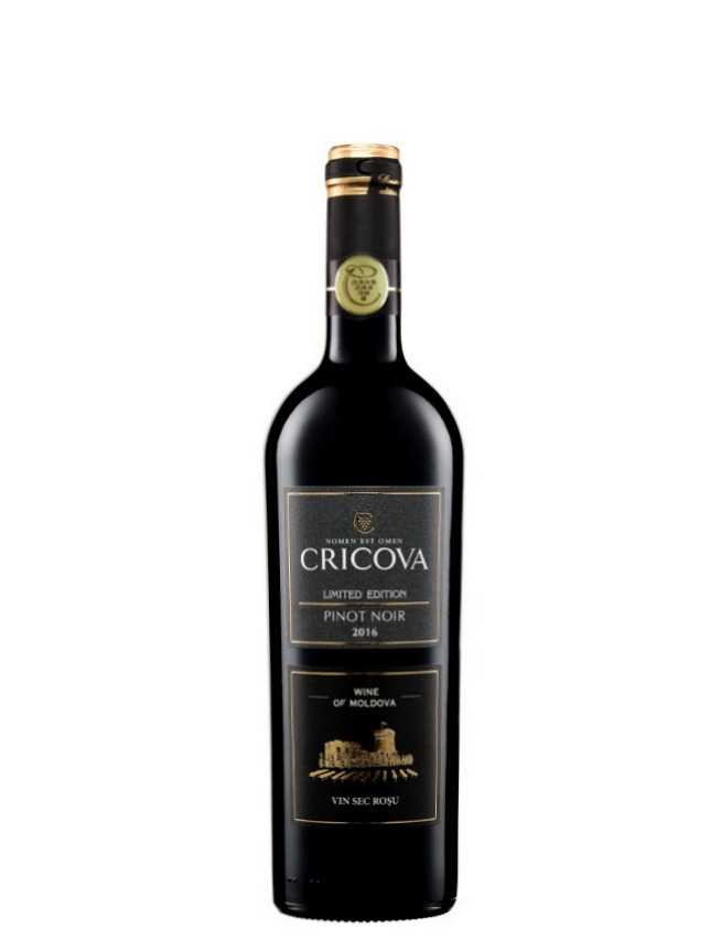 Вино «Pinot Noir» 2020 Limited Edition, Cricova. 0,75 Вино «Pinot Noir» 2020 Limited Edition, Cricova. 0,75
