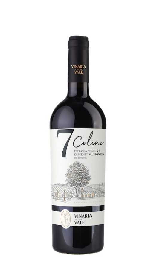 Вино «7 Coline» 2023 Feteasca Neagra & Cabernet Sauvignon, Vinaria din Vale. 0,75 Вино «7 Coline» 2023 Feteasca Neagra & Cabernet Sauvignon, Vinaria din Vale. 0,75