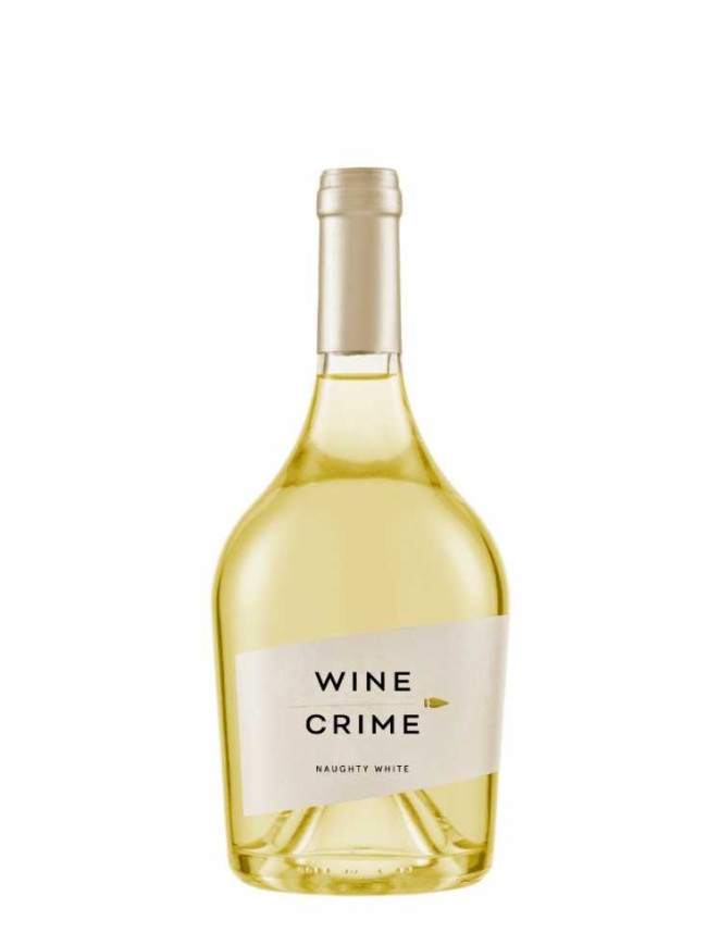 Вино «Wine Crime» 2022 Naughty White, Domeniile Cuza. 0,75