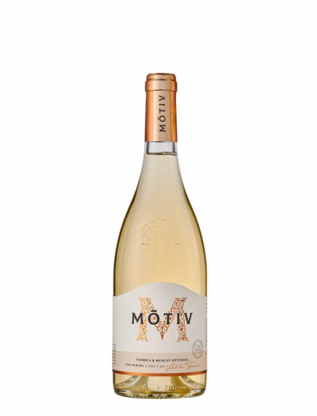 Вино «Motiv» 2024 Viorica & Muscat Ottonel, Domeniile Cuza. 0,75 Вино «Motiv» 2024 Viorica & Muscat Ottonel, Domeniile Cuza. 0,75