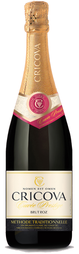 Шампанское «Cuvee Prestige» брют розовое, Cricova. 0,75 Шампанское «Cuvee Prestige» брют розовое, Cricova. 0,75