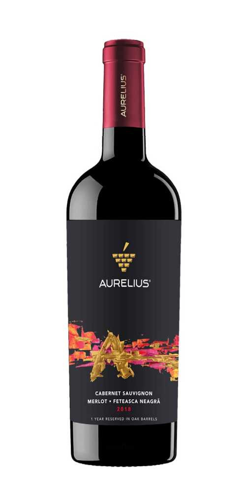 Вино «Cabernet Sauvignon - Merlot - Feteasca Neagra» 2023 Aurelius. 0,75