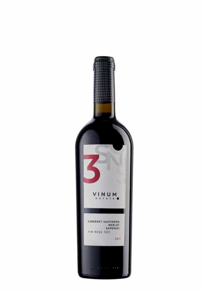 Вино «Cabernet Sauvignon - Merlot - Saperavi» 2022 Vinum Estate. 0,75