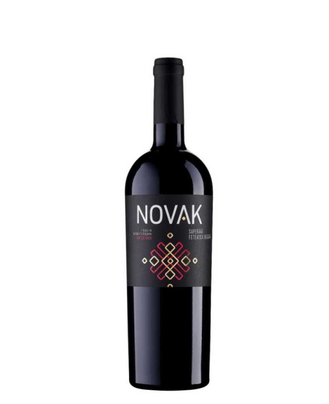 Вино «Saperavi - Feteasca Neagra» 2021 Novak. 0,75 Вино «Saperavi - Feteasca Neagra» 2021 Novak. 0,75
