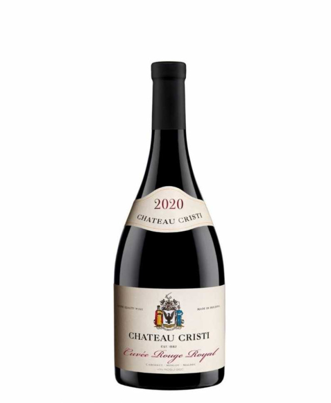 Вино «Cuvee Rouge Royal» 2020 Chateau Cristi. 0,75 Вино «Cuvee Rouge Royal» 2020 Chateau Cristi. 0,75