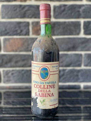 Вино Vino da Tavola Colline della Sabina 70-е года