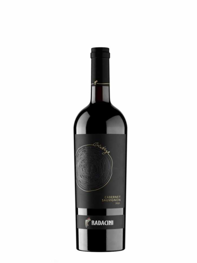Вино «Cabernet Sauvignon» 2020 Vintage, Radacini. 0,75 Вино «Cabernet Sauvignon» 2020 Vintage, Radacini. 0,75