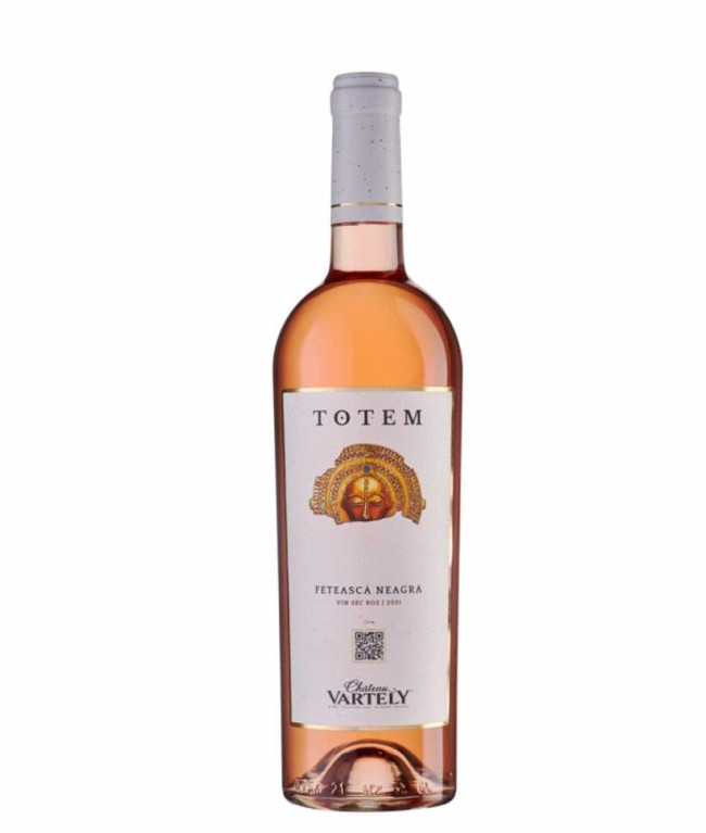 Вино «Totem» 2022 Feteasca Neagra розовое, Chateau Vartely. 0,75 Вино «Totem» 2022 Feteasca Neagra розовое, Chateau Vartely. 0,75