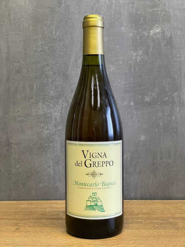 Вино Vigna del Greppo Montecarlo Bianco 1995 года. Вино Vigna del Greppo Montecarlo Bianco 1995 года.