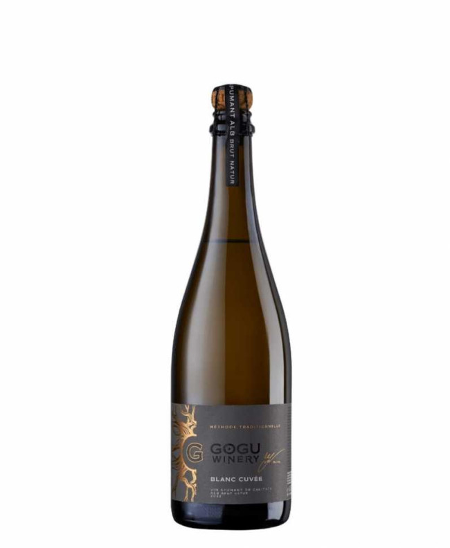 Шампанское «Blanc Cuvee» 2023 брют белое, Gogu. 0,75 Шампанское «Blanc Cuvee» 2023 брют белое, Gogu. 0,75