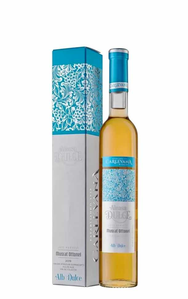 Вино «Aleasa Dulce» 2019 Muscat Ottonel, Late Harvest, Carlevana. 0,5 Вино «Aleasa Dulce» 2019 Muscat Ottonel, Late Harvest, Carlevana. 0,5